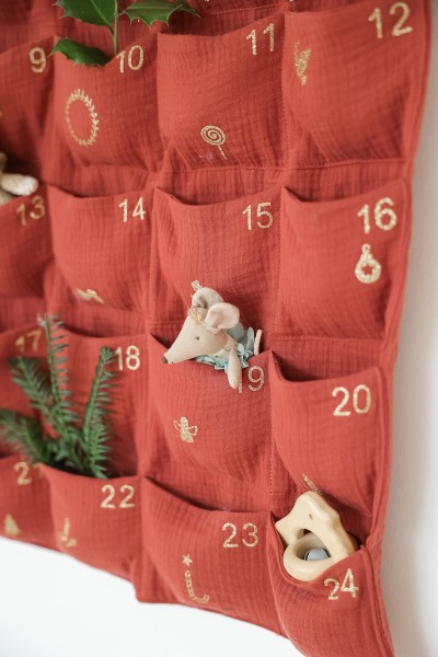 Le calendrier de l'avent (patron pdf)