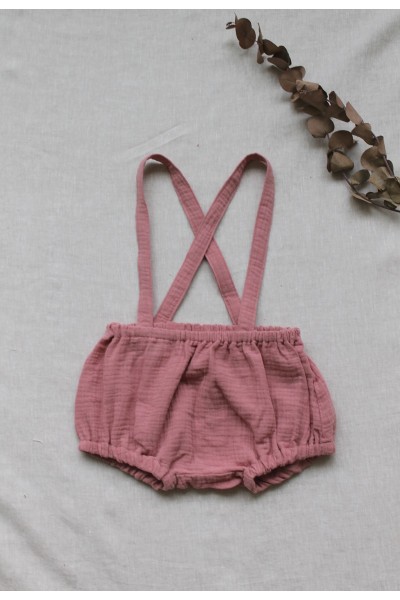 bloomer et ses bretelles vieux-rose