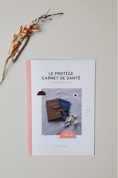 Le protège carnet de santé (patron livret)