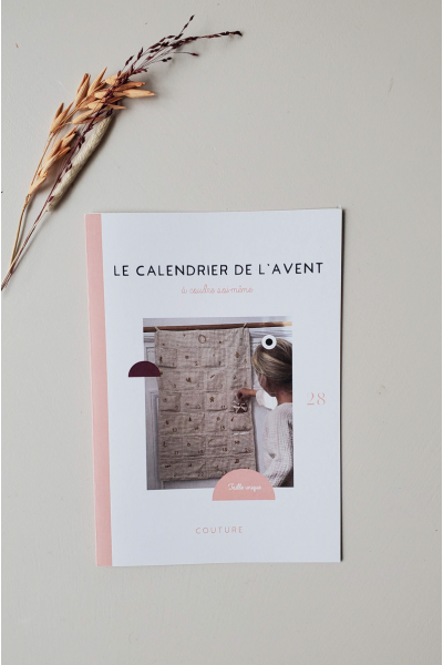 Le calendrier de l'avent (patron livret)