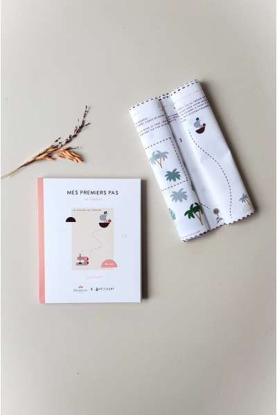 La Chasse au trésor - Mes 1ers pas en couture (patron pochette)