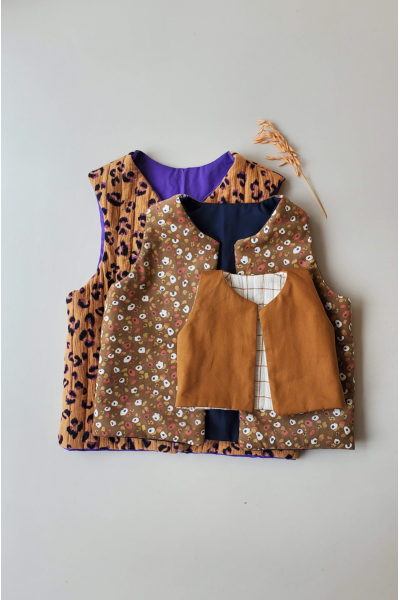 Le Gilet de berger (Patron pochette)