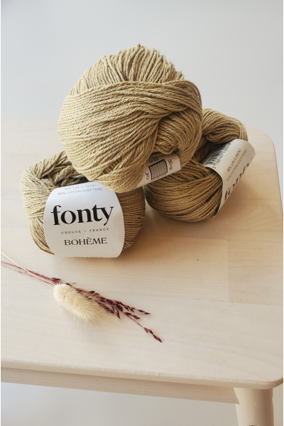 Pelote de coton / Lin