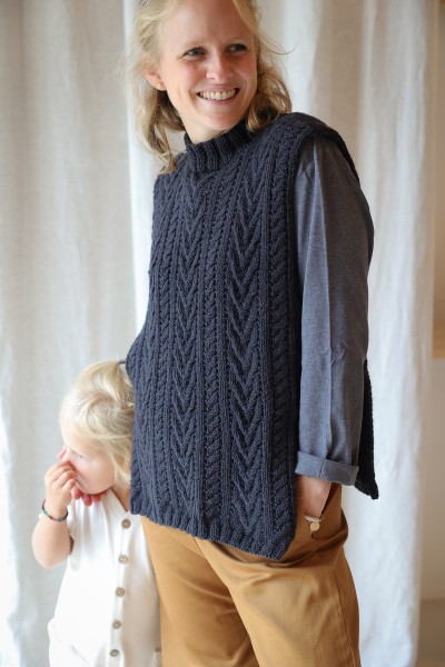 Le pull chasuble (patron livret)