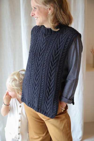 Le pull chasuble (patron livret)