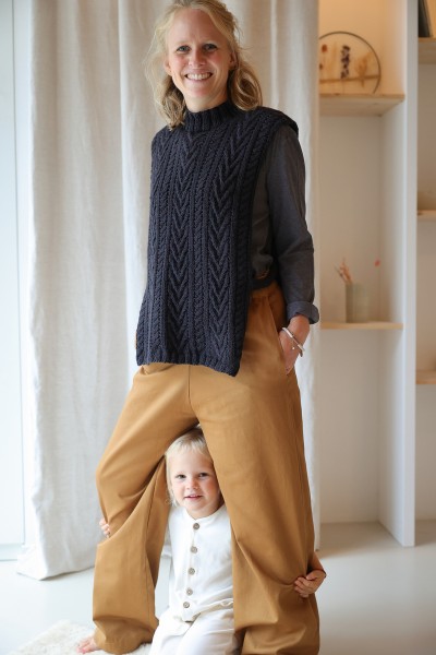 Le pull chasuble (patron livret)