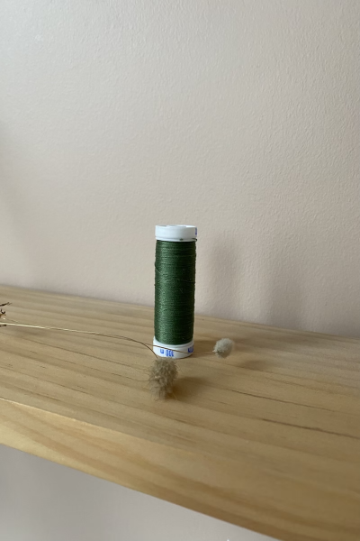 fil à coudre vert fougère