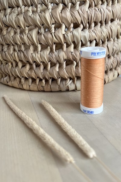 Fil à coudre polyester melon