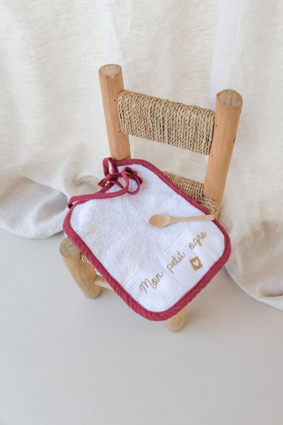 Le Bavoir (patron pochette)