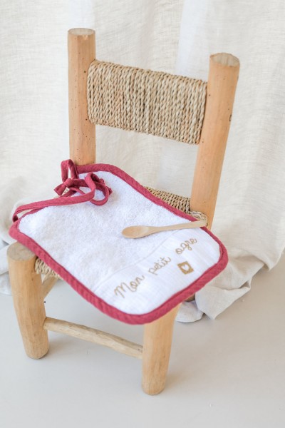 Le Bavoir (patron pochette)