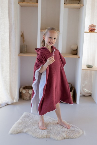 Le Poncho de plage (Patron pochette)