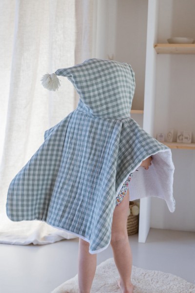 Le Poncho de plage (Patron pochette)