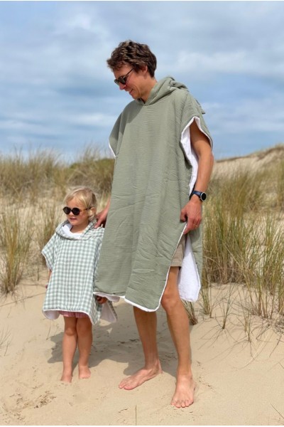 Le Poncho de plage (Patron pochette)