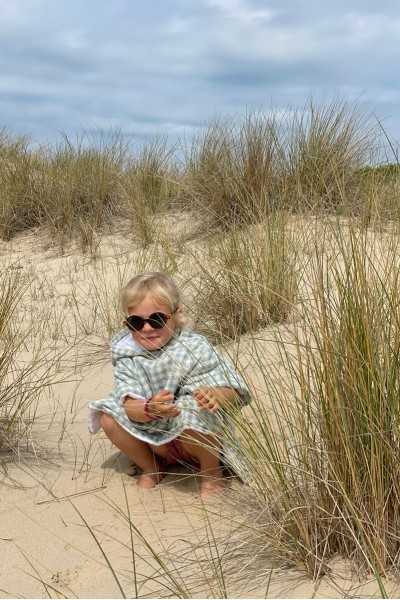 Le Poncho de plage (Patron pochette)