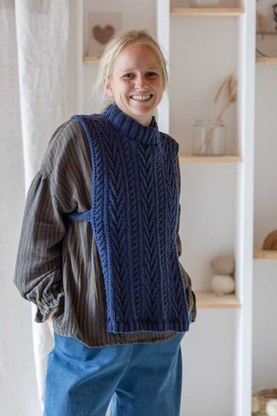 Le pull chasuble (patron livret)