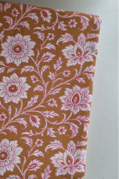 Coton fleurs indiennes