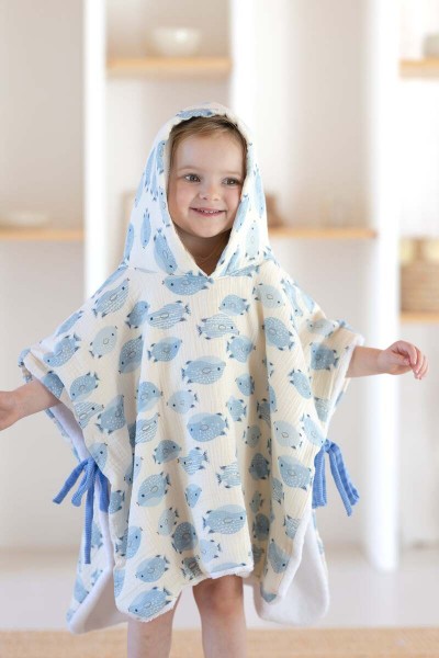 Le poncho de plage (patron pdf)