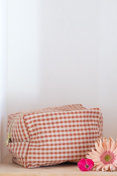 Coton seersucker vichy