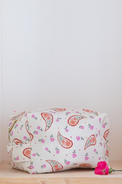 Gaze de coton imprimée bandana