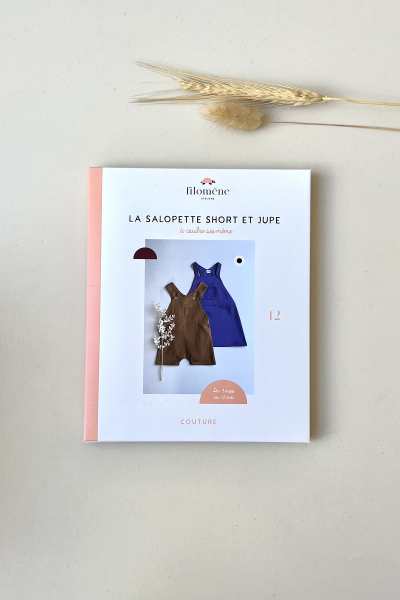 La salopette short et jupe (patron pochette)