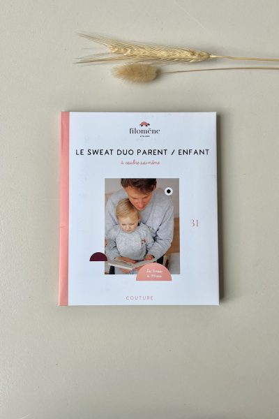 Le duo de sweats parents/enfants (patron pochette)