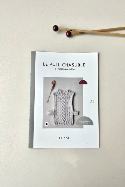 Le pull chasuble (patron livret)