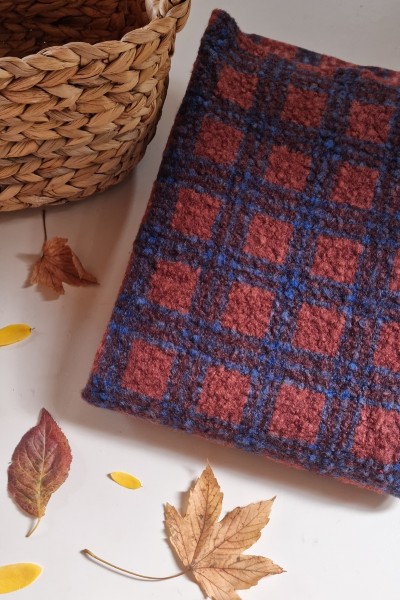 Bouclette carreaux