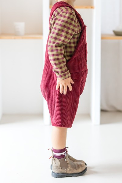 La salopette short