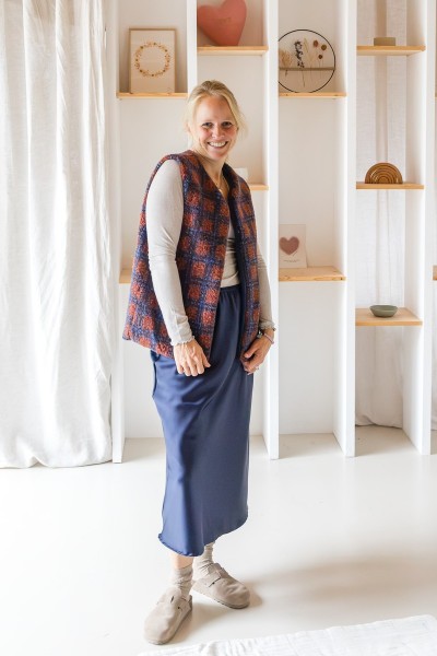 Le Gilet de berger carreaux