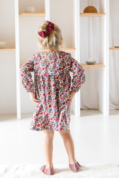 La Blouse / La Robe bordeaux