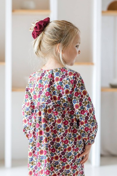 La Blouse / La Robe bordeaux