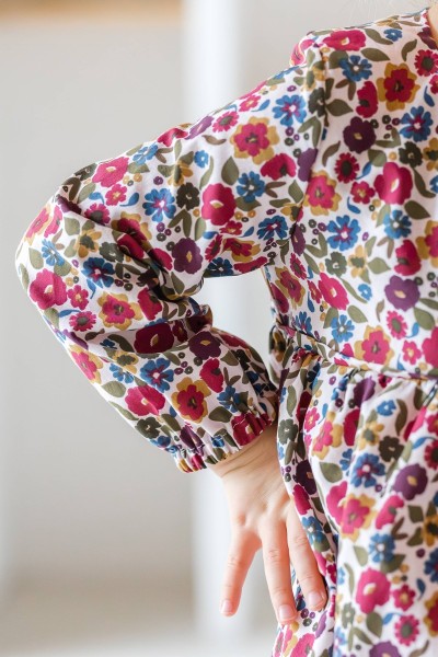 La Blouse / La Robe bordeaux