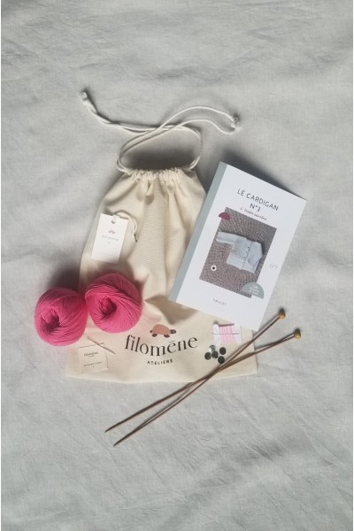 kit tricot cardigan