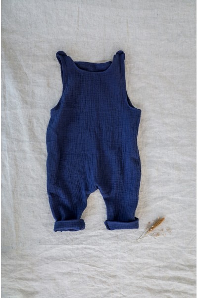 Salopette bleue