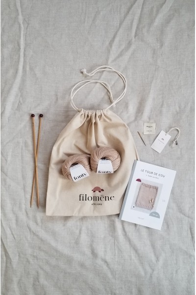 kit tricot tour de cou