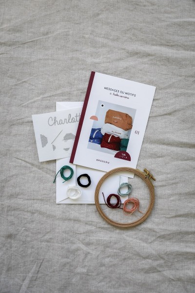 Panna ruban broderie Kit-chamomiles et Marelle
