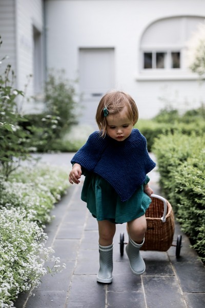 Le poncho à tricoter soi-même