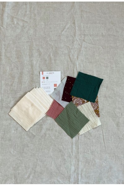 kit de couture lingettes