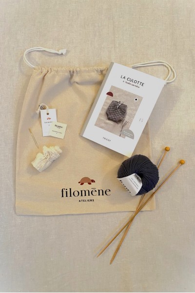 kit de tricot culotte