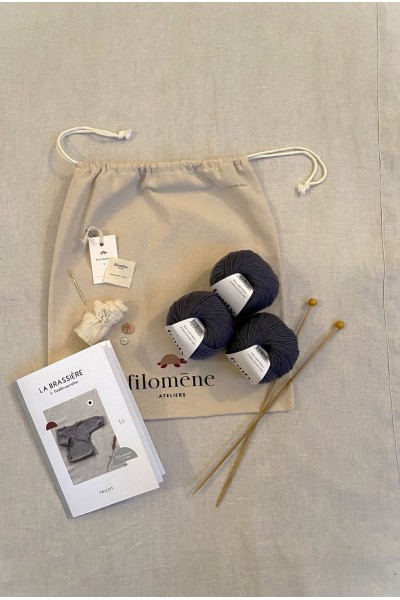 kit tricot brassière