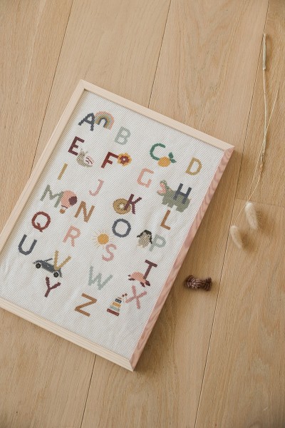 Kit - L'Abécédaire au point de croix