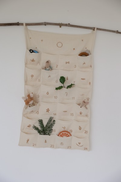 Le calendrier de l'avent (patron livret)