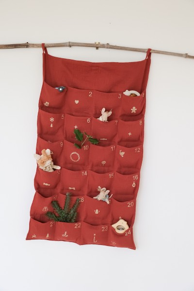 Le calendrier de l'avent (patron livret)