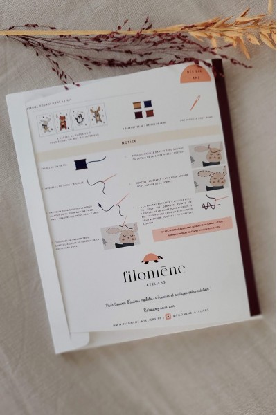 Kit - Les cartes à broder