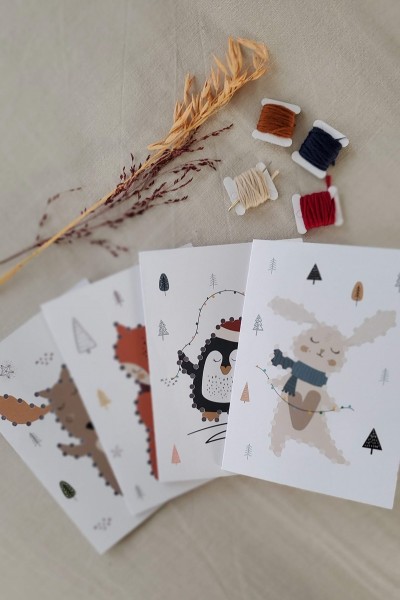 Kit - Les cartes à broder