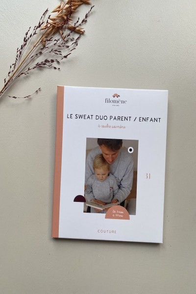 Le duo de sweats parents/enfants (patron pochette)